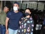 Parents-to-be Alia Bhatt, Ranbir Kapoor steps out of airport in style Parents-to-be Alia Bhatt, Ranbir Kapoor steps out of airport in style