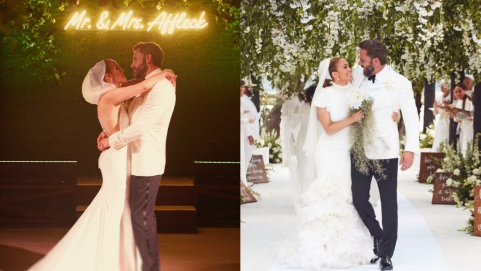 Inside Jennifer Lopez's 'perfect' wedding with Ben Affleck. See pics