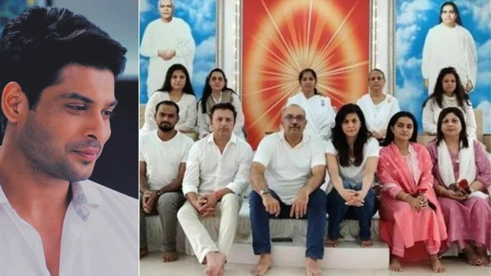 Sidharth Shukla’s mother, sisters attend prayer meet with Brahma Kumari on his first death anniversary