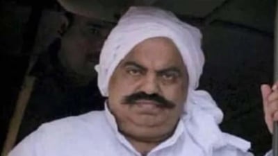 Mafiosi-turned-politician and ex-MP Atiq Ahmad (HT File Photo)