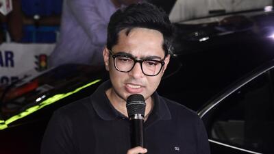 The ED on Friday questioned TMC general secretary Abhishek Banerjee for close to eight hours in the coal smuggling case. (ANI)