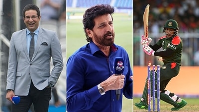 Wasim Akram had a rather cheeky answer to Athar Ali Khan's praise about Mushfiqur Rahim. (Getty Images) Wasim Akram had a rather cheeky answer to Athar Ali Khan's praise about Mushfiqur Rahim. (Getty Images)