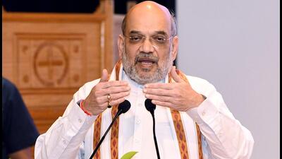 Union home minister Amit Shah. (ANI Photo)