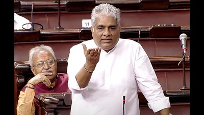 Labour minister Bhupender Yadav is overseeing an infrastructural expansion of  ESIC based on the “specific vision” laid out by Ambedkar in his writings and notings on files as “underlined” by Prime Minister Narendra Modi (ANI)