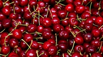 Cherries are rich in beta-carotene, which are good for the eyes and the skin. (Unsplash)