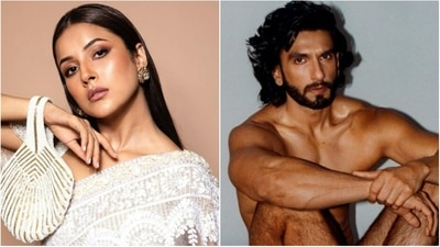 Shehnaaz Gill had an interesting reaction to Ranveer Singh's nude pics. Shehnaaz Gill had an interesting reaction to Ranveer Singh's nude pics.