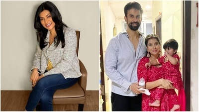 Sushmita Sen has reacted to Rajeev Sen and Charu Asopa's decision to not get divorced. Sushmita Sen has reacted to Rajeev Sen and Charu Asopa's decision to not get divorced.