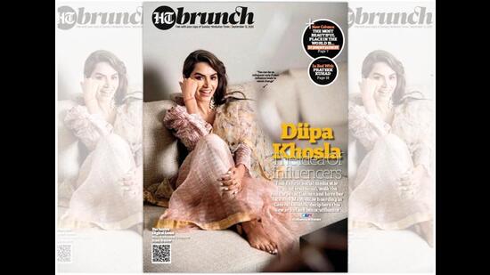 Diipa Büller-Khosla on the cover of HT Brunch in 2020 Diipa Büller-Khosla on the cover of HT Brunch in 2020