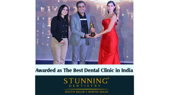 Stunning Dentistry is an Elite and advanced dental clinic located in the capital of India and has been awarded as the Best Dental Clinic in India by Forbes India.