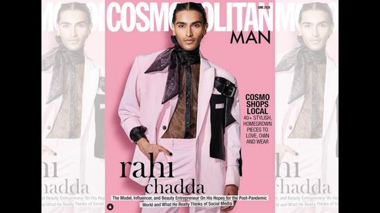 Rahi has graced the covers of Elle, Cosmopolitan and Harper's Bazaar. This is a rare feat for a South Asian model and creator.