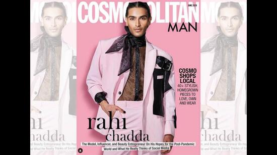 Rahi has featured on the covers of Elle, Cosmopolitan, Harper's Bazaar and more, a rare feat for a South Asian model and creator.