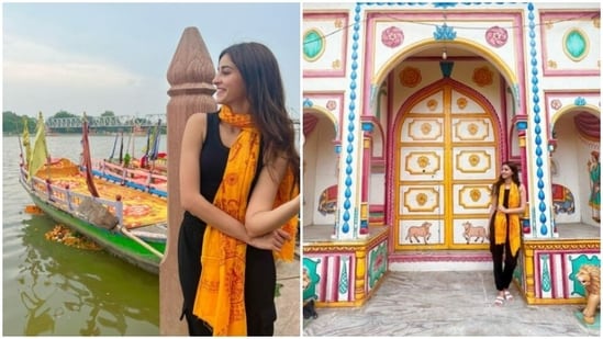Ananya Panday's Mathura diaries is all about summer fashion and colours(Instagram/@ananyapanday)