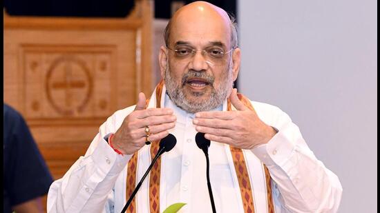 Union home minister Amit Shah. (ANI Photo)