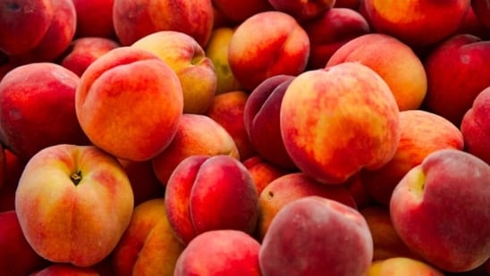 Beta-carotene present in peaches convert to Vitamin A when consumed, which is extremely healthy for eyesight.(Unsplash)