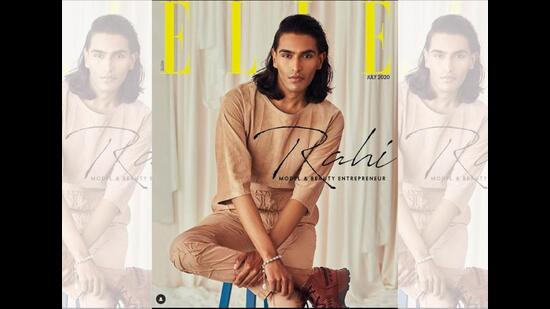 Rahi is featured on the covers of Elle