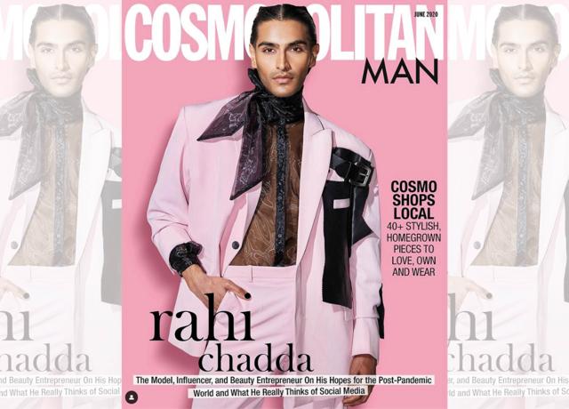 Rahi has featured on the covers of Elle, Cosmopolitan, Harper’s Bazaar and more, an uncommon feat for a South Asian model and creator Rahi has featured on the covers of Elle, Cosmopolitan, Harper’s Bazaar and more, an uncommon feat for a South Asian model and creator