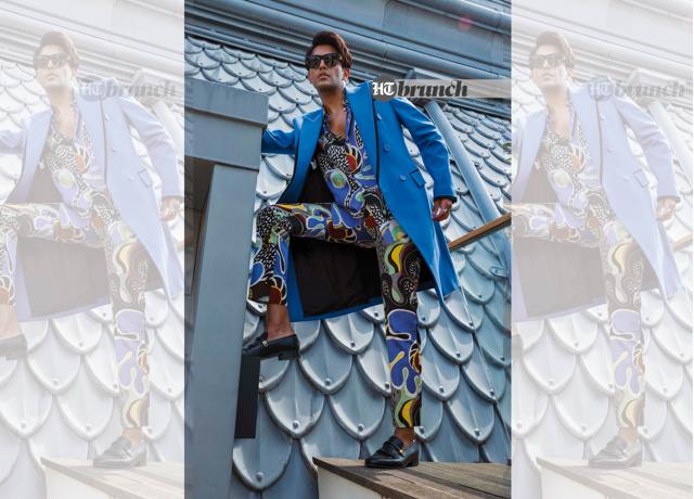 Rahi says,“I think it’s crucial to surround yourself with the right people”; Outfit & sunglasses by Moschino; Shoes by Gucci (Armand Da Silva) Rahi says,“I think it’s crucial to surround yourself with the right people”; Outfit & sunglasses by Moschino; Shoes by Gucci (Armand Da Silva)