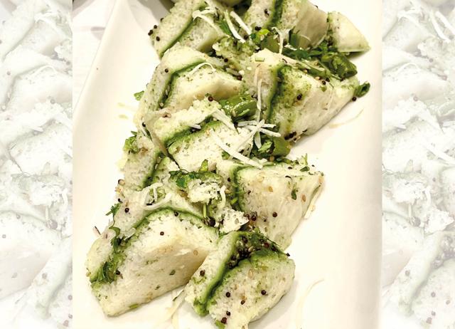 The dhokla sandwich is a typical Ahmedabad twist on an old favourite The dhokla sandwich is a typical Ahmedabad twist on an old favourite