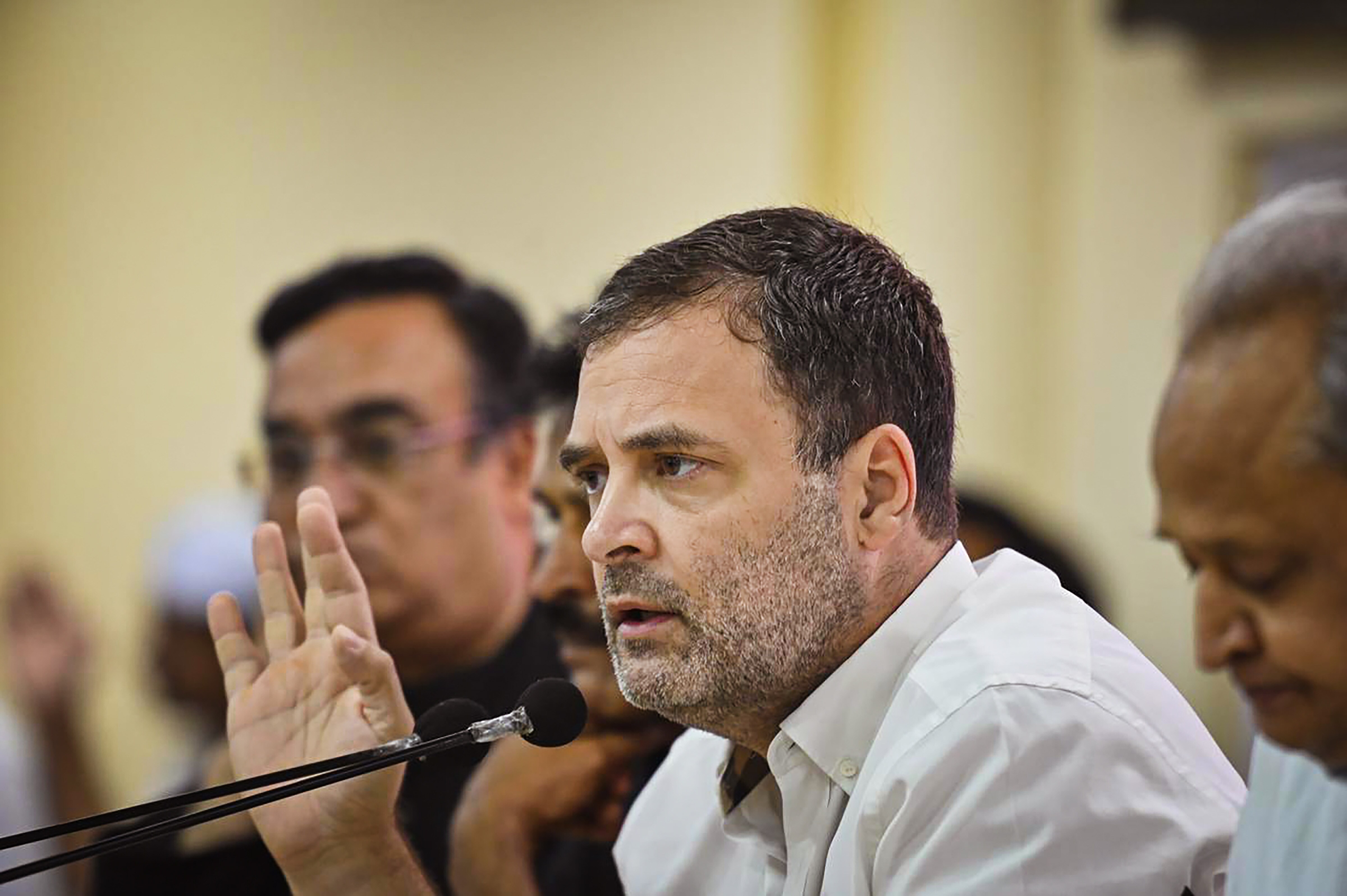 Congress leader Rahul Gandhi. (PTI)