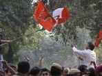 Today, it is possible to find dedicated men and women — karyakartas — in brand new Bharatiya Janata Party offices across India. It is relatively more difficult, however, to find a large cohort of dedicated ideological workers in older Congress offices anymore. (HT Photo) Today, it is possible to find dedicated men and women — karyakartas — in brand new Bharatiya Janata Party offices across India. It is relatively more difficult, however, to find a large cohort of dedicated ideological workers in older Congress offices anymore. (HT Photo)