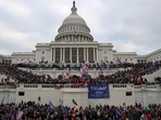 A mob of supporters of former US President Donald Trump stormed the US Capitol Building in Washington on January 6, 2021.&nbsp;