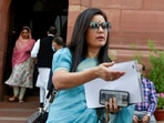 Trinamool Lok Sabha MP Mahua Moitra. (PTI) Trinamool Lok Sabha MP Mahua Moitra. (PTI)