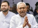 The JD(U) chief alleged that the merger of his party MLAs into BJP in Manipur was done using money power.(PTI) The JD(U) chief alleged that the merger of his party MLAs into BJP in Manipur was done using money power.(PTI)