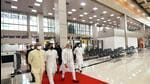PM Narendra Modi at Deoghar airport on the day of its inauguration. (ANI) PM Narendra Modi at Deoghar airport on the day of its inauguration. (ANI)