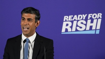 Former British finance minister Rishi Sunak. (AP) Former British finance minister Rishi Sunak. (AP)