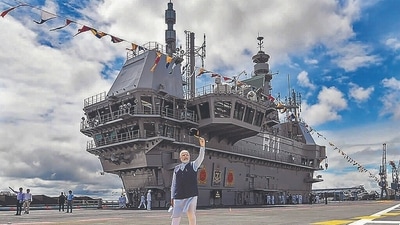 Prime Minister Narendra Modi said INS Vikrant put the spotlight on India’s giant strides in self-reliance. (PTI) Prime Minister Narendra Modi said INS Vikrant put the spotlight on India’s giant strides in self-reliance. (PTI)