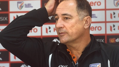 Indian national soccer team coach Igor Stimac interacts with media (PTI) Indian national soccer team coach Igor Stimac interacts with media (PTI)