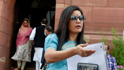 Trinamool Lok Sabha MP Mahua Moitra. (PTI) Trinamool Lok Sabha MP Mahua Moitra. (PTI)