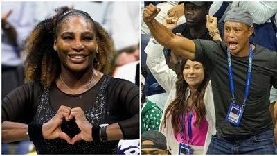 Serena Williams and Tiger Woods