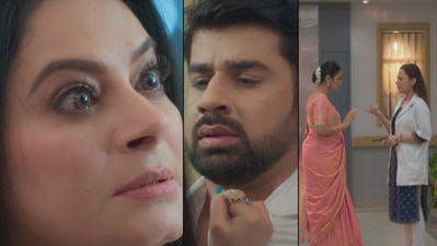 A still image from the latest episode of Anupamaa.