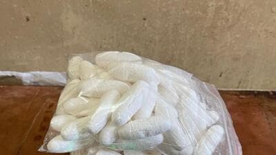 Ghana national swallows 87 cocaine capsules in smuggling bid, caught by Customs Ghana national swallows 87 cocaine capsules in smuggling bid, caught by Customs
