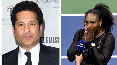 Sachin Tendulkar shared a wonderful tweet for Serena Williams Sachin Tendulkar shared a wonderful tweet for Serena Williams