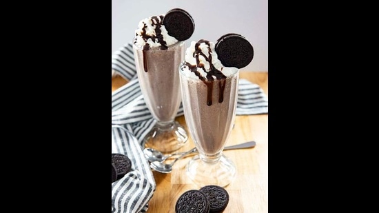 Oreo milkshake