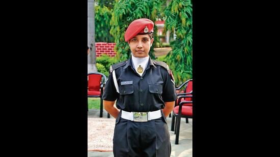 Indian Armys Women Military Police Marching Ahead To Pen An