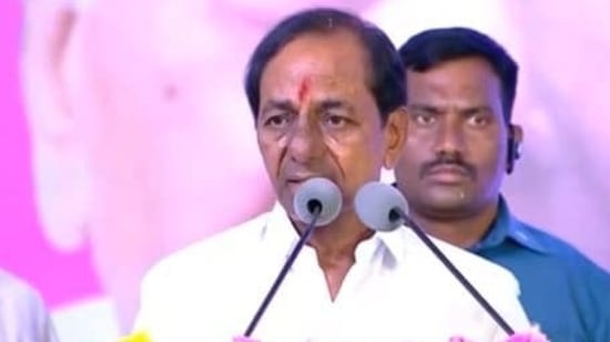 Telangana chief minister KCR.