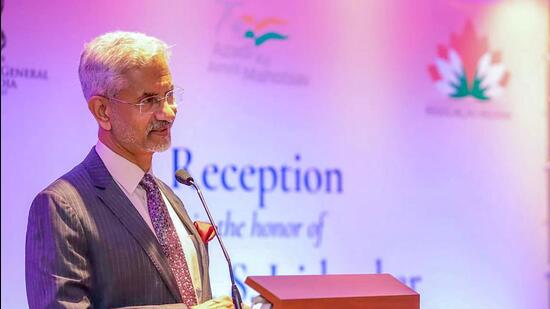 India’s external affairs minister S Jaishankar (PTI)