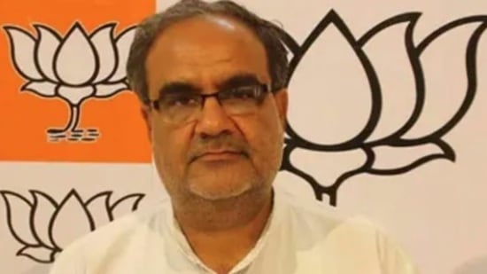 U.P. BJP president Bhupendra Singh Chaudhary (HT File Photo)