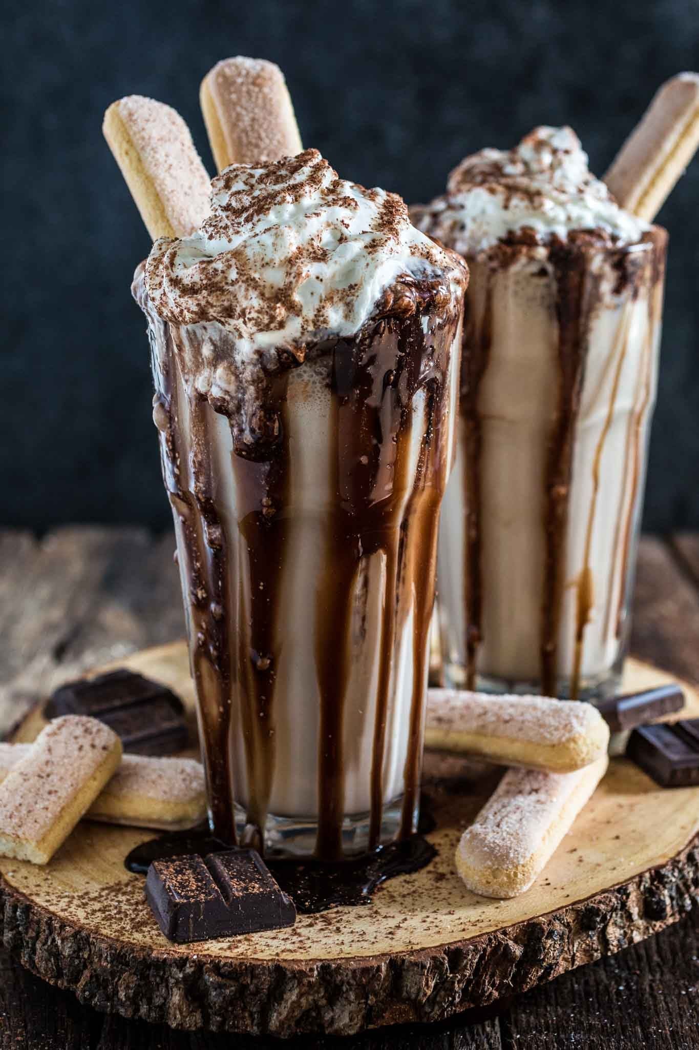 Tiramisu milkshake Tiramisu milkshake