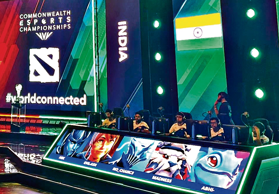 The Indian DOTA 2 team — Moin Ejaz (captain), Ketan Goyal, Abhishek Yadav, Shubham Goli and Vishal Vernekar, aged 21 to 30 — is looking ahead to its next international event: the 2023 Asian Games in Hangzhou, China.