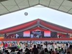 Congress ‘Menhgai par Halla Bol’ rally in Delhi's Ramlila Maidan Congress ‘Menhgai par Halla Bol’ rally in Delhi's Ramlila Maidan