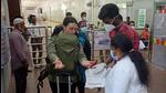 A passenger undergoes monkeypox screening at Chennai International Airport. (ANI) A passenger undergoes monkeypox screening at Chennai International Airport. (ANI)