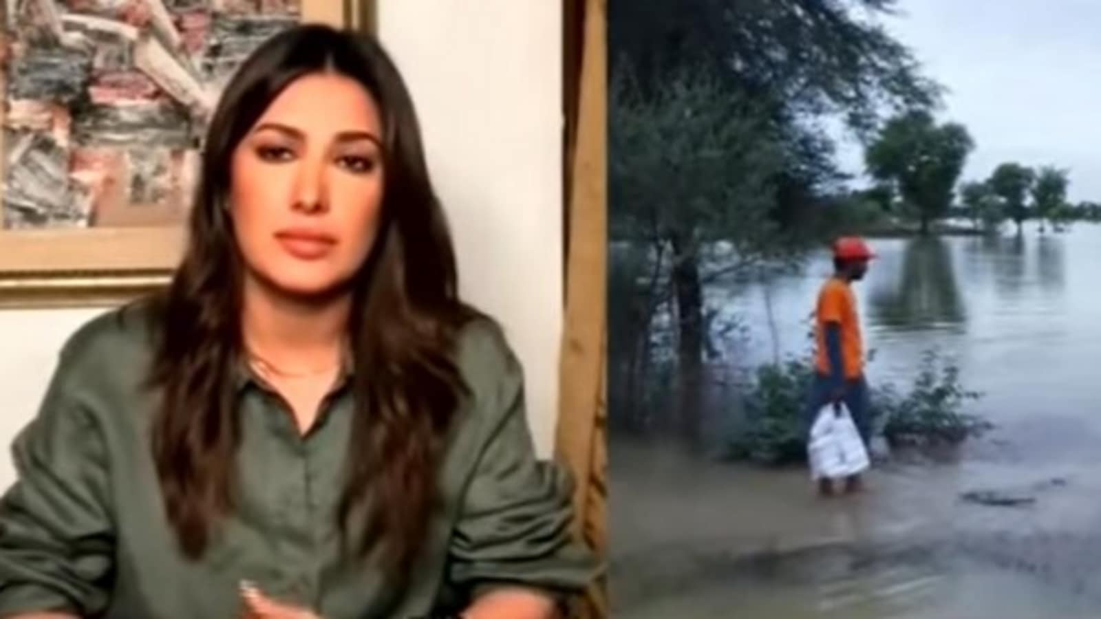 Aktor Pakistan Mahweesh Hayat mengkritik sikap diam Bollywood atas banjir Pakistan |  Bollywood