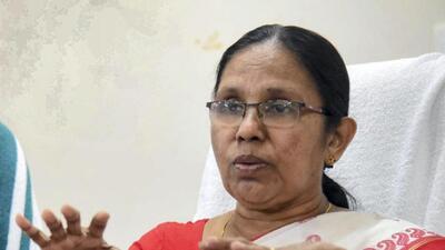 Kerala health minister K K Shailaja refused to accept the prestigious Ramon Magsaysay Award at the behest of CPI(M). (Agencies) Kerala health minister K K Shailaja refused to accept the prestigious Ramon Magsaysay Award at the behest of CPI(M). (Agencies)