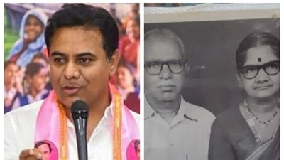 KTR posted a photo of his freedom fighter grandfather and asked how many leaders at the Centre have had any role or connection with India's freedom movement. KTR posted a photo of his freedom fighter grandfather and asked how many leaders at the Centre have had any role or connection with India's freedom movement. 
