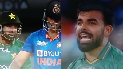 Mohammad Rizwan, Shadab Khan sledge Suryakumar Yadav Mohammad Rizwan, Shadab Khan sledge Suryakumar Yadav