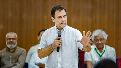 Congress leader Rahul Gandhi tweeted ahead of the party's Hall Bol rally today at Delhi's Ramlila Maidan. (PTI) Congress leader Rahul Gandhi tweeted ahead of the party's Hall Bol rally today at Delhi's Ramlila Maidan. (PTI)